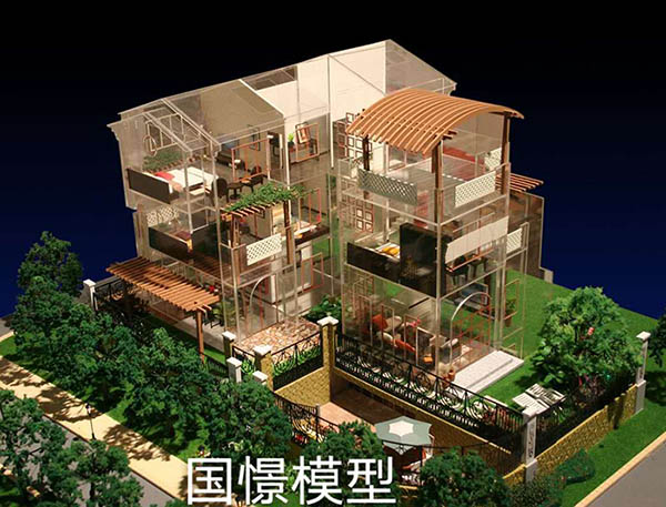 宝清县建筑模型