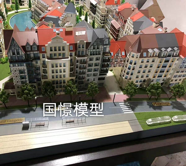 宝清县建筑模型