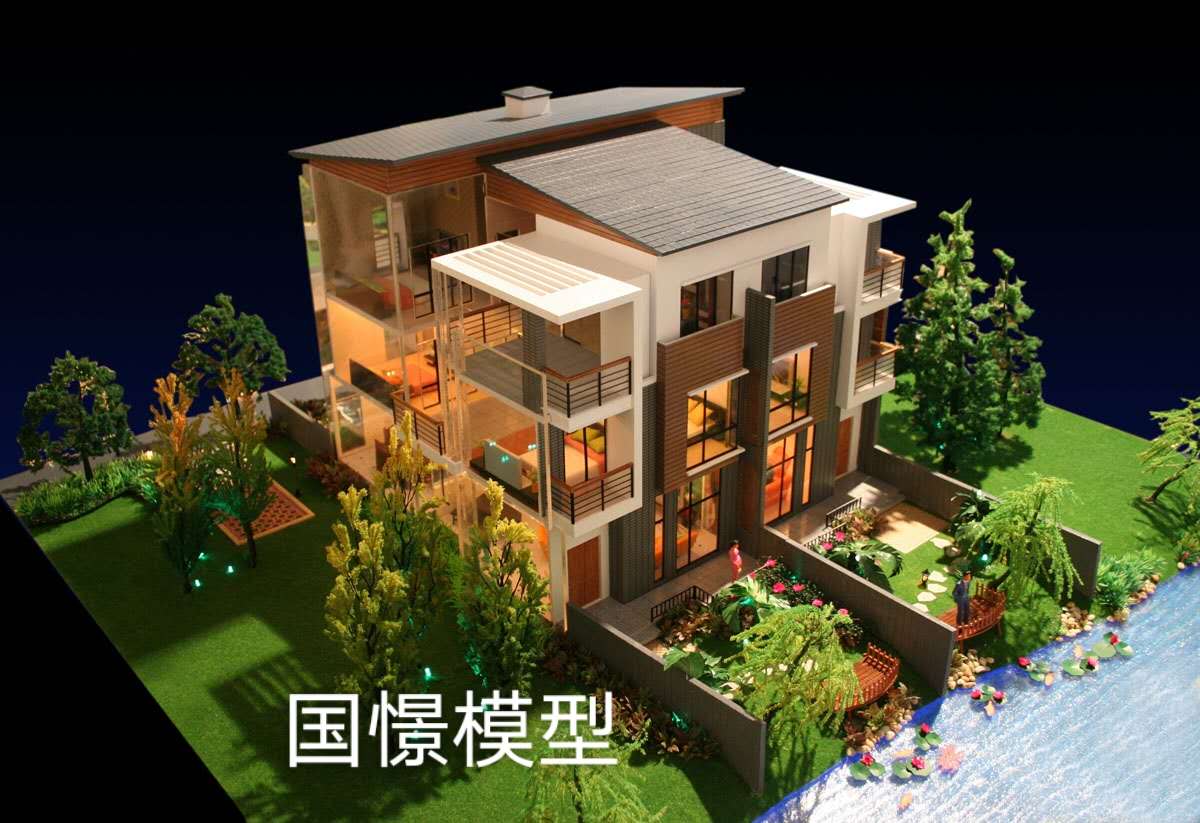 宝清县建筑模型