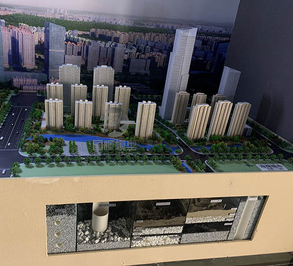 宝清县建筑模型